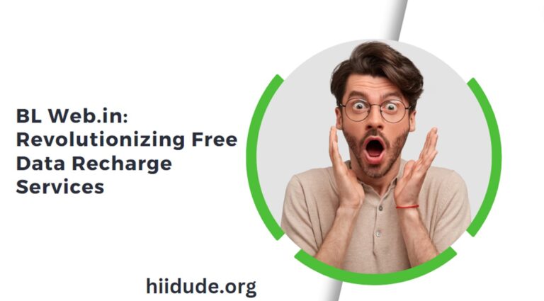 BL Web.in: Revolutionizing Free Data Recharge Services
