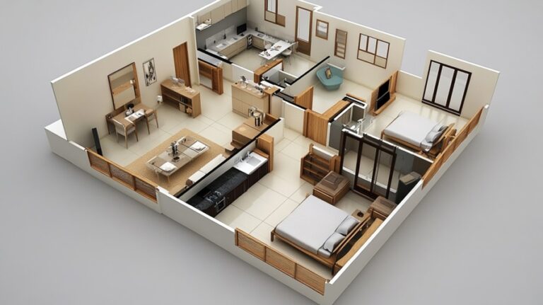 Perfect 3BHK House Plan Ideas: Visualizing with 2D Layouts