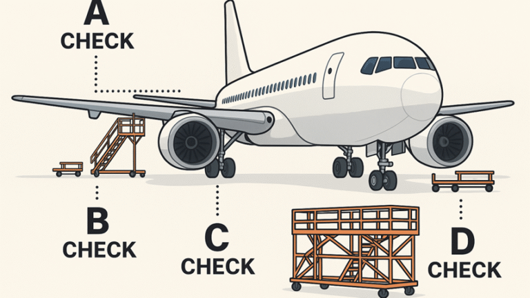 Types of Airplane Maintenance: Line, Base, and Heavy Checks